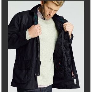 Barbour x Jack Spade hopper jacket